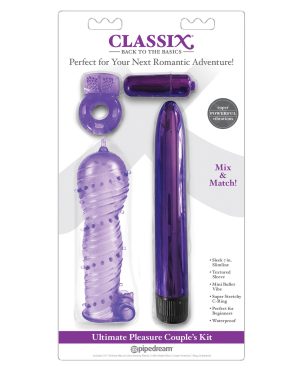 Classix Ultimate Pleasure Couples Kit – Purple by Classix product image
