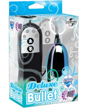 Deluxe Bullet Waterproof Vibe – Mutli-speed Blue by Pipedream Products product image