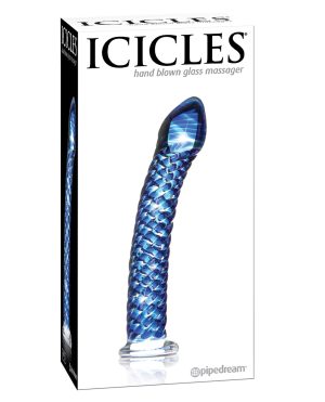 Icicles No. 29 Hand Blown Glass – Clear w/Ridges by Icicles product image