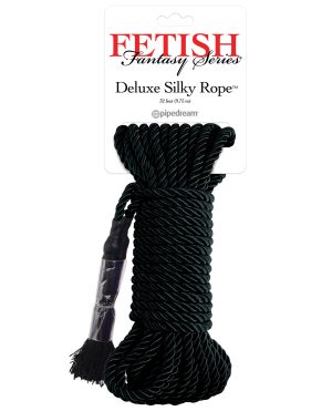 Fetish Fantasy Series Deluxe Silk Rope – Black by Fetish Fantasy Series product image