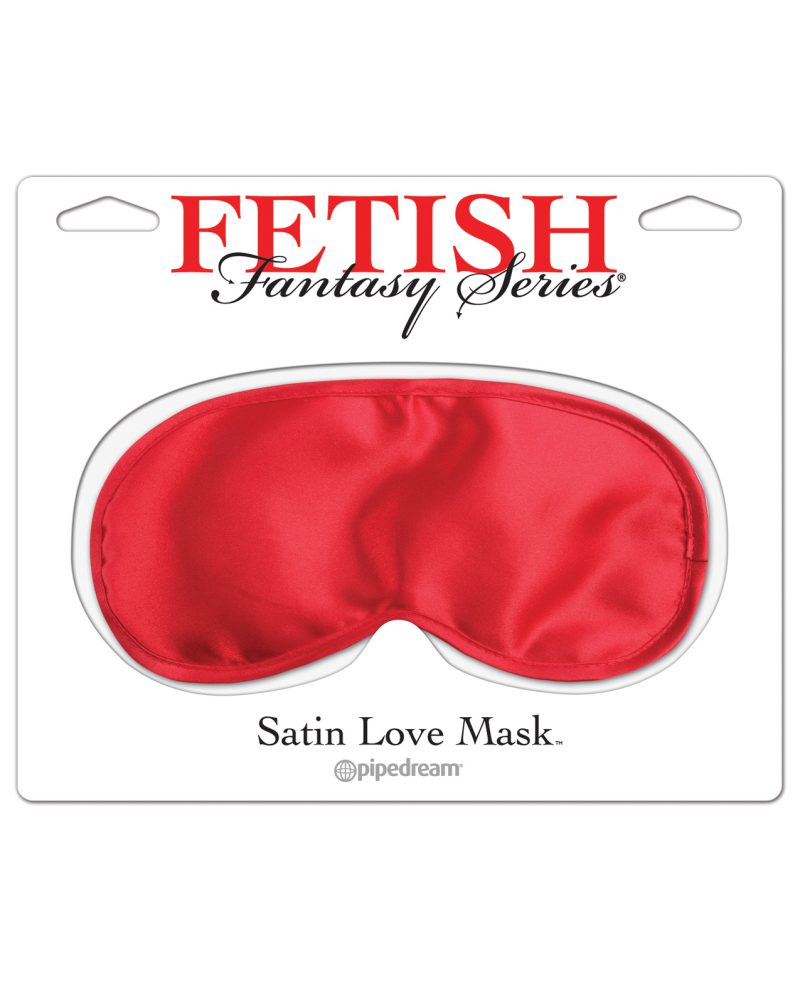 PD3903-15 Fetish Fantasy Series Satin Love Mask – Red by Fetish Fantasy Series product image