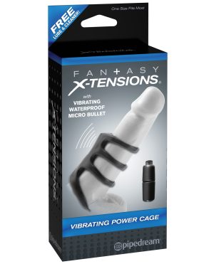 Fantasy X-tensions Vibrating Power Cage – Black by Fantasy X-tensions product image