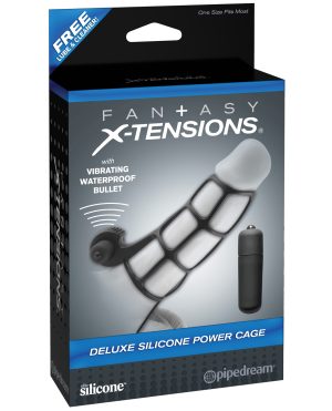 Fantasy X-tensions Deluxe Silicone Power Cage – Black by Fantasy X-tensions product image
