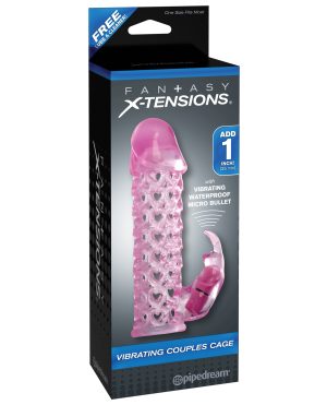 Fantasy X-tensions Vibrating Couples Cage – Pink by Fantasy X-tensions product image