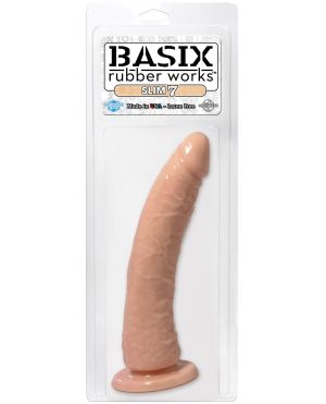 Basix Rubber Works 7″ Slim Dong – Flesh by Basix Rubber Works product image