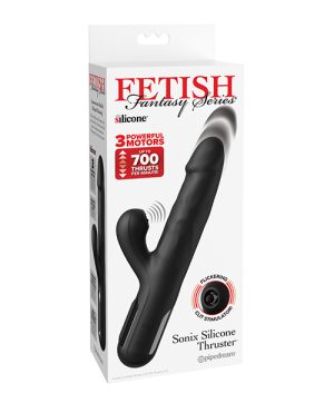 Fetish Fantasy Series Sonix Silicone Thruster – Black by Fetish Fantasy Series product image