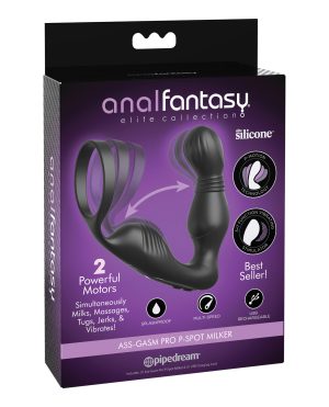 Anal Fantasy Elite Collection Ass-Gasm Pro P-Spot Milker – Black by Anal Fantasy Elite Collection product image