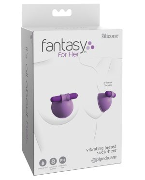 Fantasy For Her Vibrating Breast Suck-Hers by Fantasy For Her product image