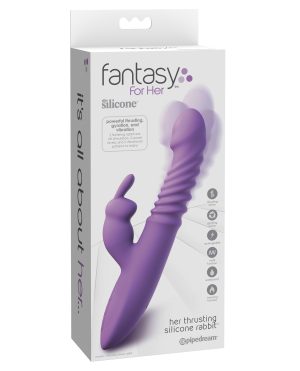 Fantasy For Her Ultimate Thrusting Silicone Rabbit – Purple by Fantasy For Her product image