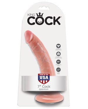 King Cock 7″ Cock – Flesh by King Cock product image
