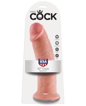 King Cock 10″ Cock – Flesh by King Cock product image