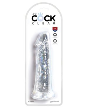 King Cock Clear 8″ Cock by King Cock product image