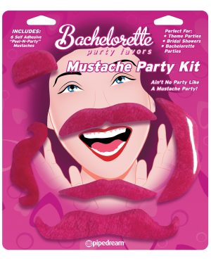 Pipedream Bachelorette Party Favors Mustache Party Kit by Bachelorette Party Favors product image