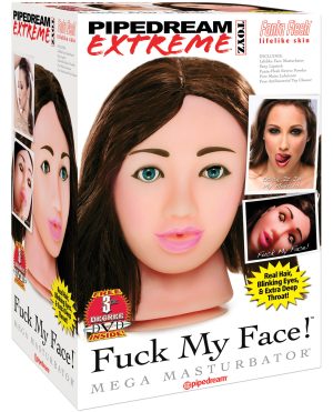 Pipedream Extreme Toyz Fuck My Face – Brunette by PDX Extreme product image