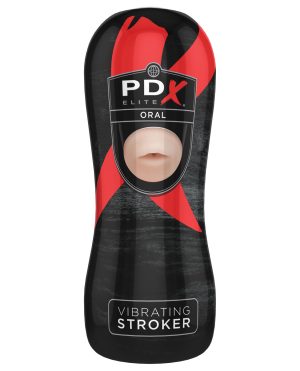 PDX Elite Vibrating Stroker – Oral by PDX Elite product image