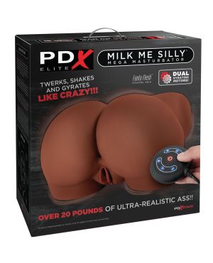 PDX Elite Milk Me Silly Mega Masturbator – Brown by PDX Elite product image