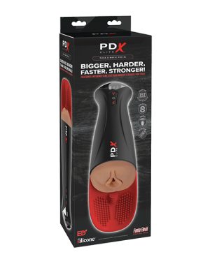 PDX Elite Fuck-O-Matic Pro XL Pussy Stroker – Brown by PDX Elite product image