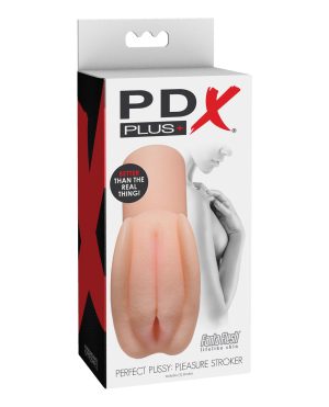 PDX Plus Perfect Pussy Pleasure Stroker – Ivory by PDX Plus product image