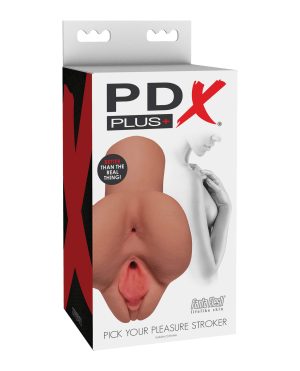 PDX Plus Pick Your Pleasure Stroker – Tan by PDX Plus product image