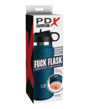 PDX Plus Fuck Flask Private Pleaser Stroker – Light/Blue by PDX Plus product image