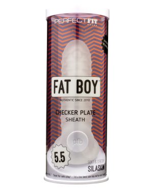 Best Sellers 54 Perfect Fit Fat Boy 5.5″ Checker Plate Sheath – Clear by Perfect Fit product image