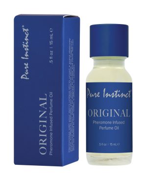 USE ITEM PIN5006-15Pure Instinct Pheromone Perfume Oil Original - 15 ml Dropper Glass