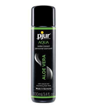 Pjur Aqua Aloe Vera Water Based Personal Lubricant – 100 ml Bottle by Pjur Aqua product image