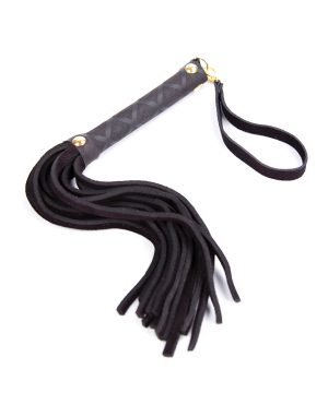 Plesur Mini Leather Flogger – Black by Plesur product image