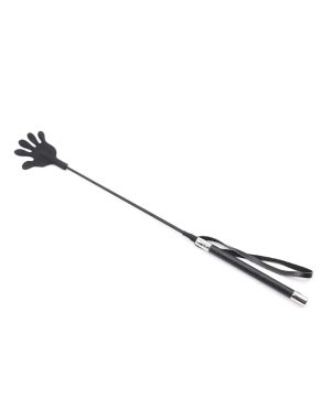 Plesur 22″ Hand Shaped Silicone Crop – Black by Plesur product image