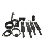 Plesur Everything Bondage 12 Piece Kit – Black by Plesur product image