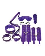 Plesur Everything Bondage 12 Piece Kit – Purple by Plesur product image