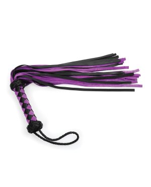Plesur 22″ Leather Flogger – Purple by Plesur product image