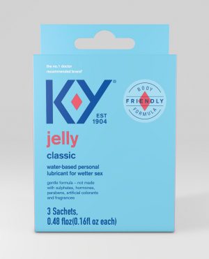 K-Y Water Based Jelly Lube – Pack of 3 Satchet by K-Y product image