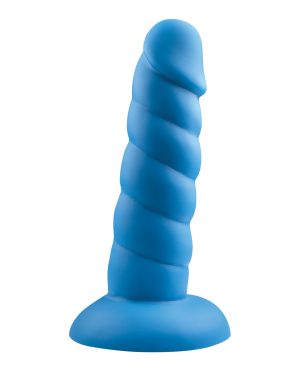 Rock Candy Suga Daddy 5.5″ Silicone Dildo – Blue by Rock Candy product image