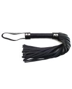 Rouge Short Leather Flogger – Black by Rouge product image