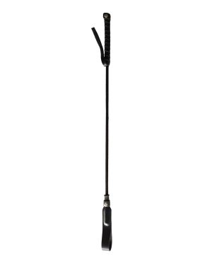 Rouge Long Riding Crop Slim Tip – Black by Rouge product image