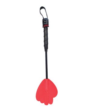 Rouge Mini Leather Hand Paddle – Red by Rouge product image