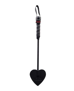 Rouge Mini Leather Spade Paddle – Black by Rouge product image