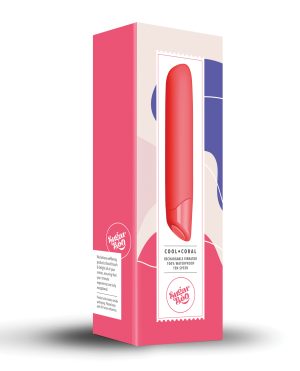 SugarBoo Cool Coral Rechargeable Vibrator – Coral by SugarBoo product image