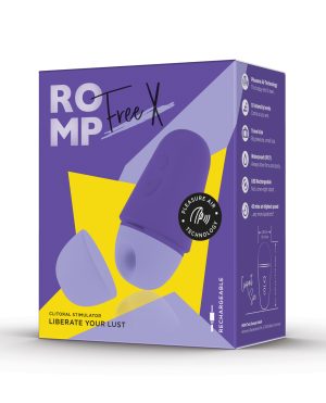 ROMP Free X Clitoral Vibrator – Purple by ROMP product image