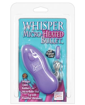 Whisper Micro Heated Bullet – Purple by California Exotic Bullets product image