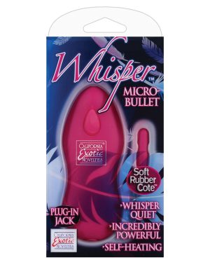 Whisper Micro Bullet – Pink by California Exotic Bullets product image