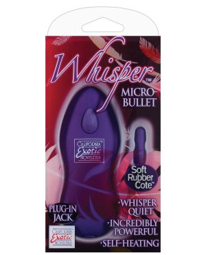 Whisper Micro Bullet – Purple by California Exotic Bullets product image