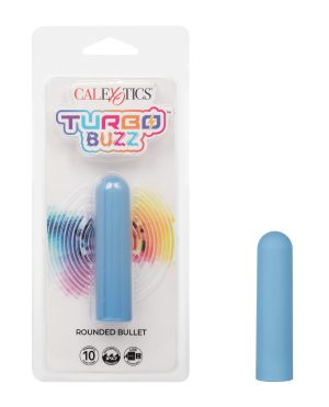 Turbo Buzz Rounded Bullet Stimulator – Blue by Turbo Buzz product image