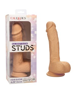 Studs Dual Density Silicone 6.25″ Dildo – Ivory by Dual Density Silicone product image