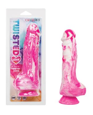 Twisted Love Twisted Silicone Dong – Pink by Twisted Love product image