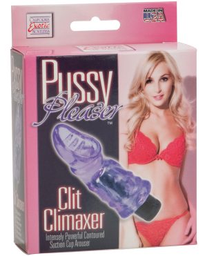 Pussy Pleaser Clit Climaxer – Purple by California Exotic Bullets product image