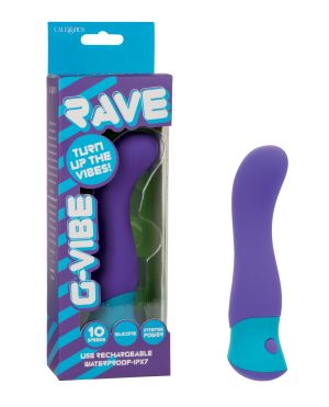 Rave G-Vibe Curved Massager – Purple/Blue by Rave product image