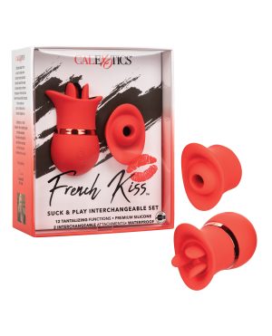 French Kiss Suck & Play Interchangeable Set – Red by French Kiss product image