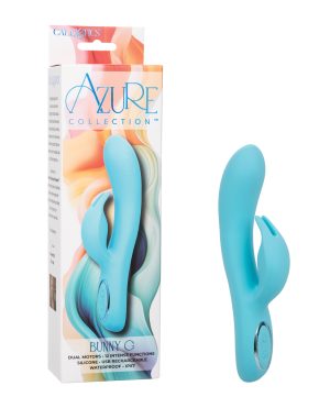 Azure Collection Bunny G Rabbit Vibrator – Blue by Azure product image